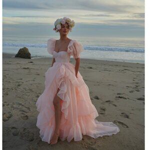 Selkie Bridal Dress in Peach sz Medium